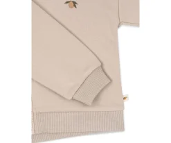 Sudadera con Capucha y Cremallera Lou French Oak