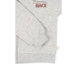 Sudadera con Capucha y Cremallera Lou Grey Melange