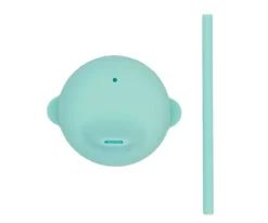 Tapa Sippie para Vaso Silicona Menta