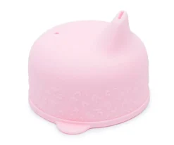 Tapa Sippie para Vaso Silicona Rosa