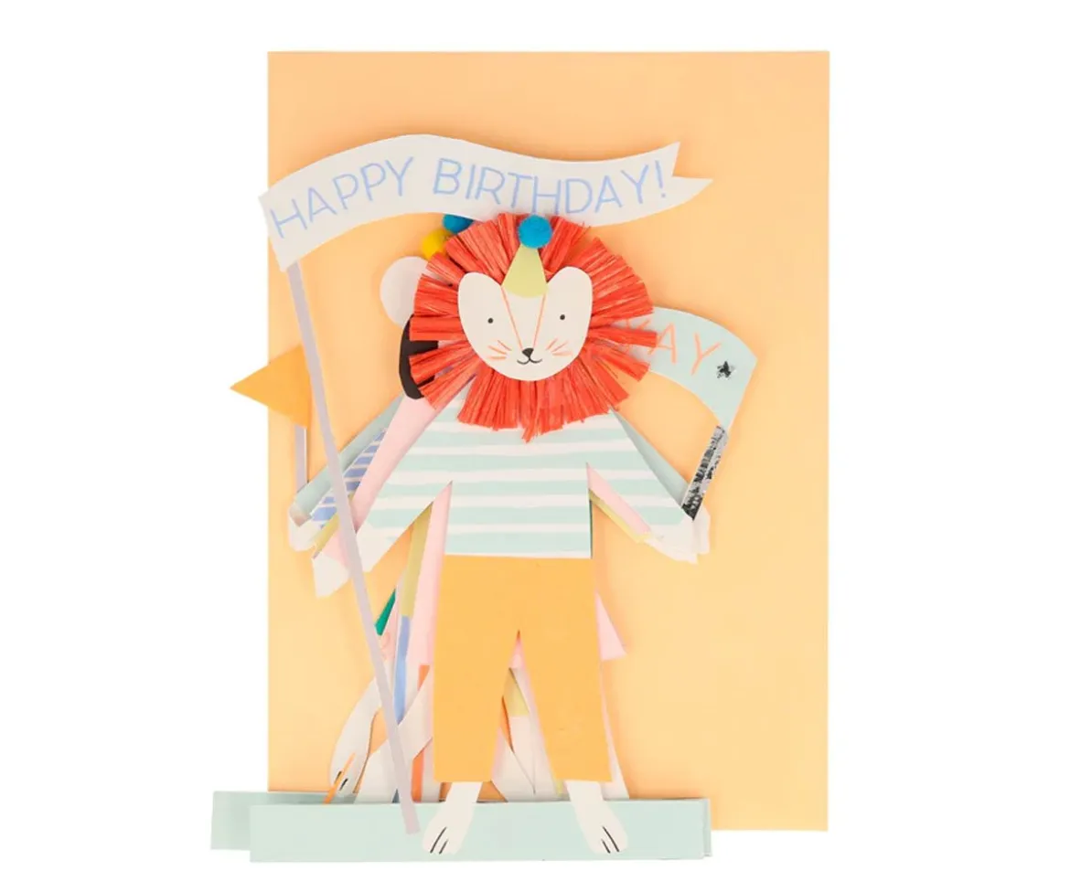 Tarjeta de Cumpleaños Party Animal