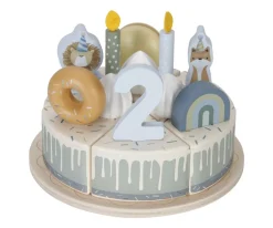 Tarta de Cumpleaños Azul