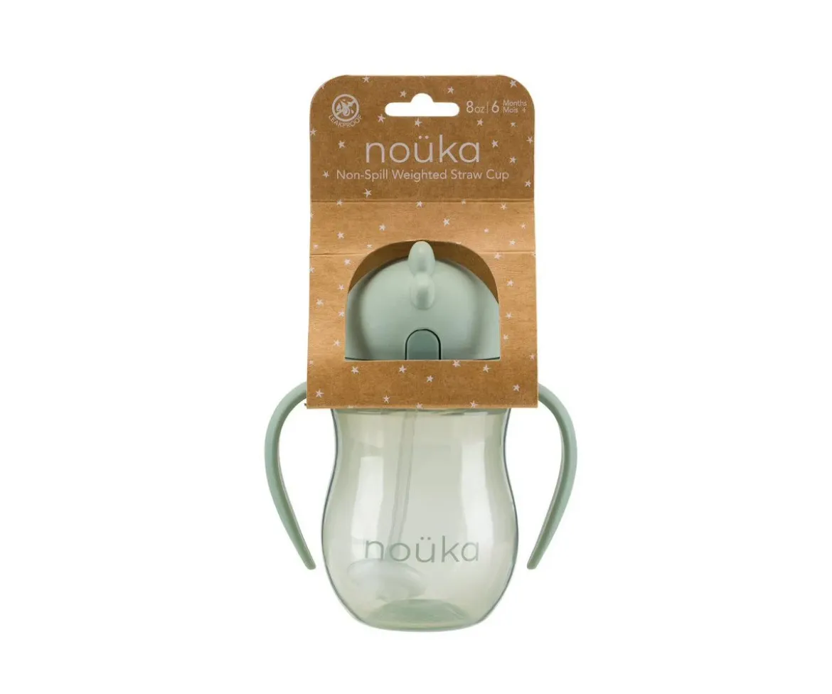 Taza Antiderrame Non-Spill con Pajita Flexible con Peso 240ml Bloom