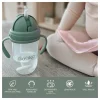 Taza Antiderrame Non-Spill con Pajita Flexible con Peso 260ml Moss