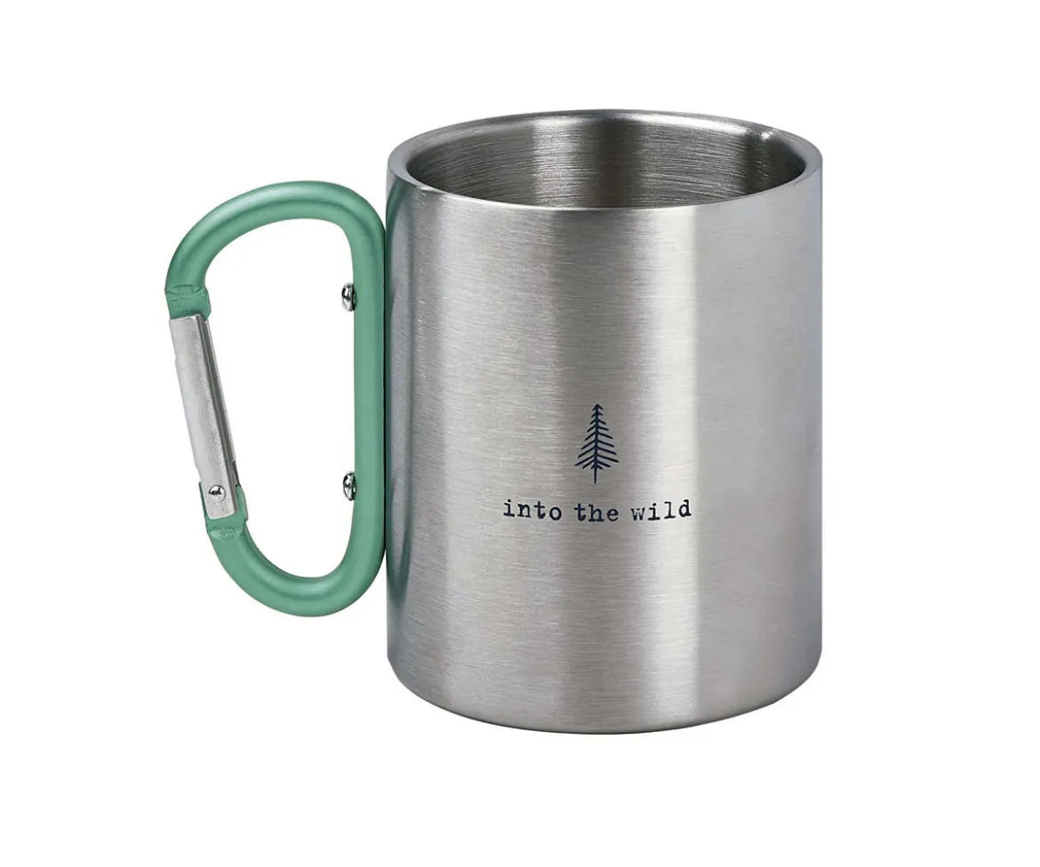 Taza con Mosquetón Into The Wild 300ml