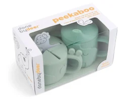Taza de Aprendizaje Peekaboo y Dispensador de Snacks Deer Friends Powder