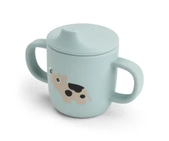 Taza de Aprendizaje Tiny Farm Blue