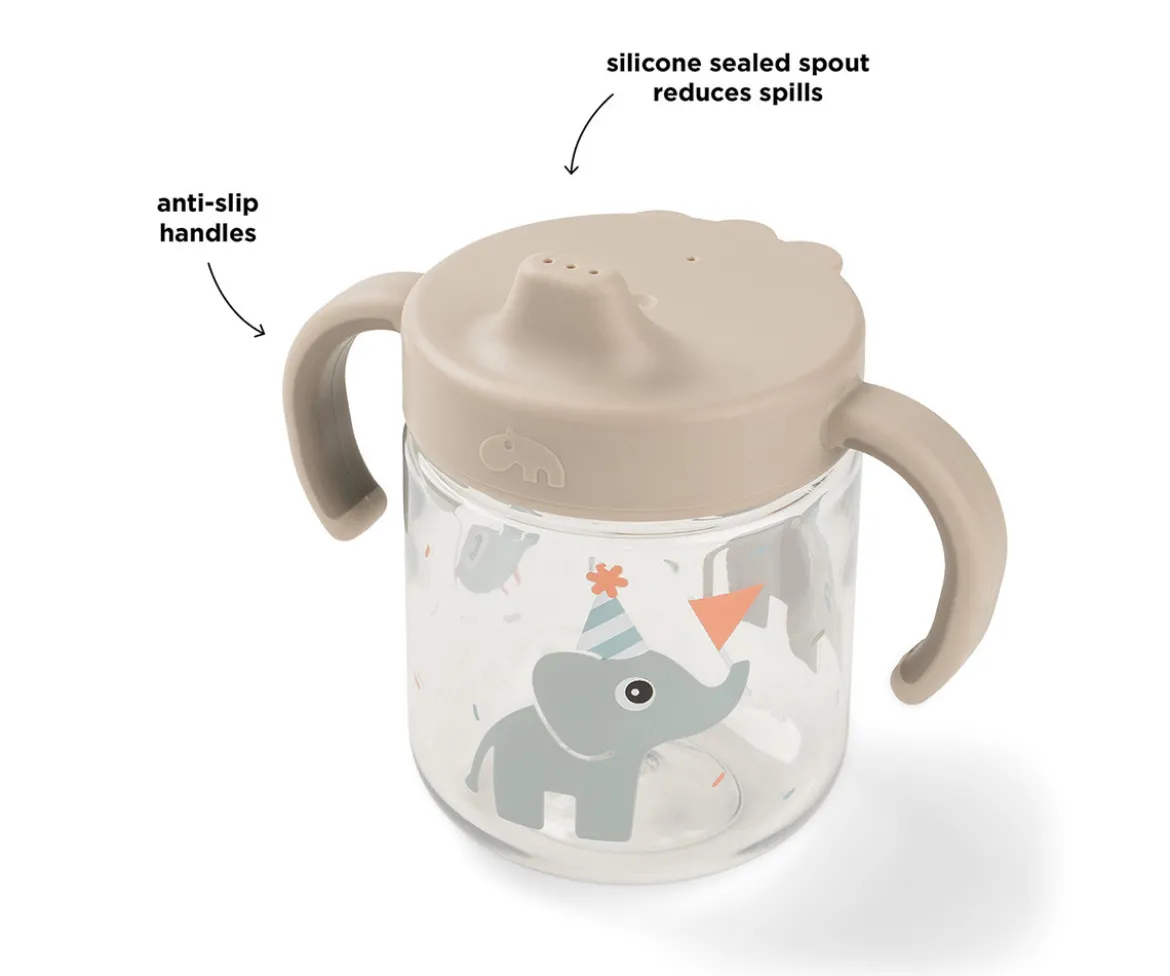 Taza de Aprendizaje Tritán Celebration Sand