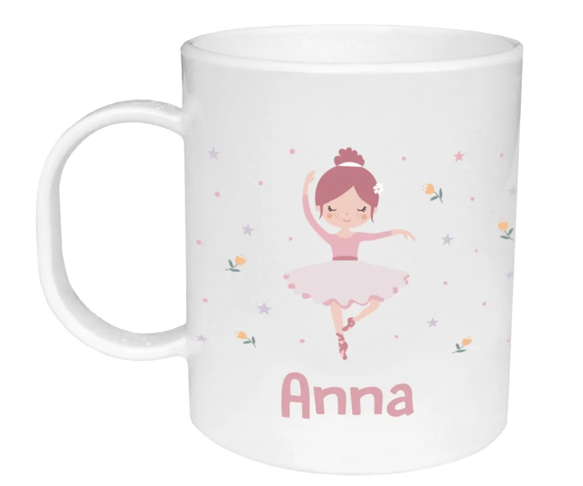 Taza de Plástico Personalizada Ballet
