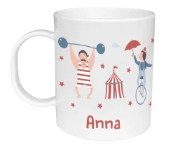 Taza de Plástico Personalizada Circus Show
