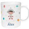 Taza de Plástico Personalizada Espacio