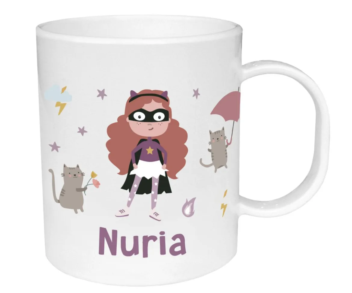 Taza de Plástico Personalizada Fantastic Girl