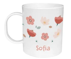 Taza de Plástico Personalizada Little Garden