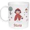 Taza de Plástico Personalizada Little Red