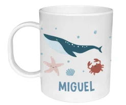 Taza de Plástico Personalizada Ocean