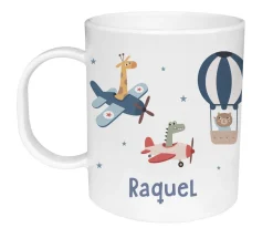 Taza de Plástico Personalizada Planes