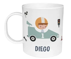 Taza de Plástico Personalizada Speed Racers