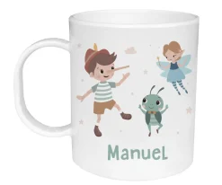 Taza de Plástico Personalizada The Wooden Boy