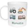 Taza de Plástico Personalizada Trucks