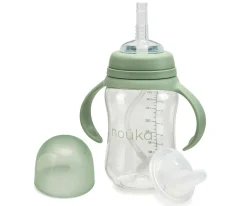 Taza Transitional con Pajita Flexible con Peso 240ml Moss