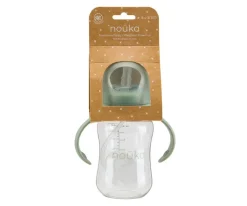 Taza Transitional con Pajita Flexible con Peso 240ml Moss
