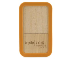 Teléfono Madera Silicona Mr.Fox para Bebés