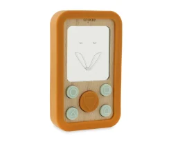 Teléfono Madera Silicona Mr.Fox para Bebés
