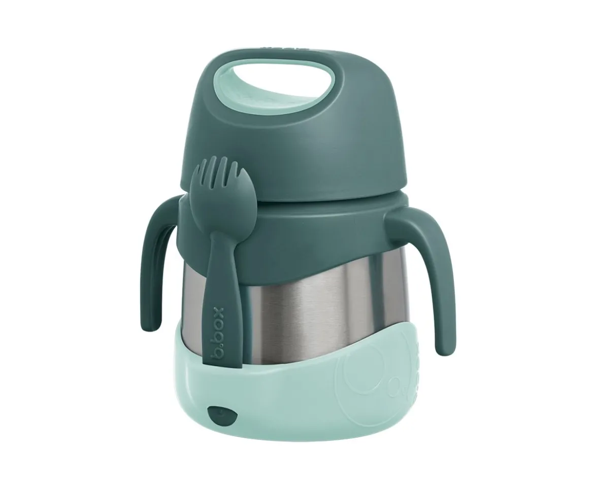 Termo con Cuchara / Tenedor 335 ml Emerald Forest