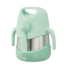 Termo con Cuchara / Tenedor 335 ml Indigo Spearmint