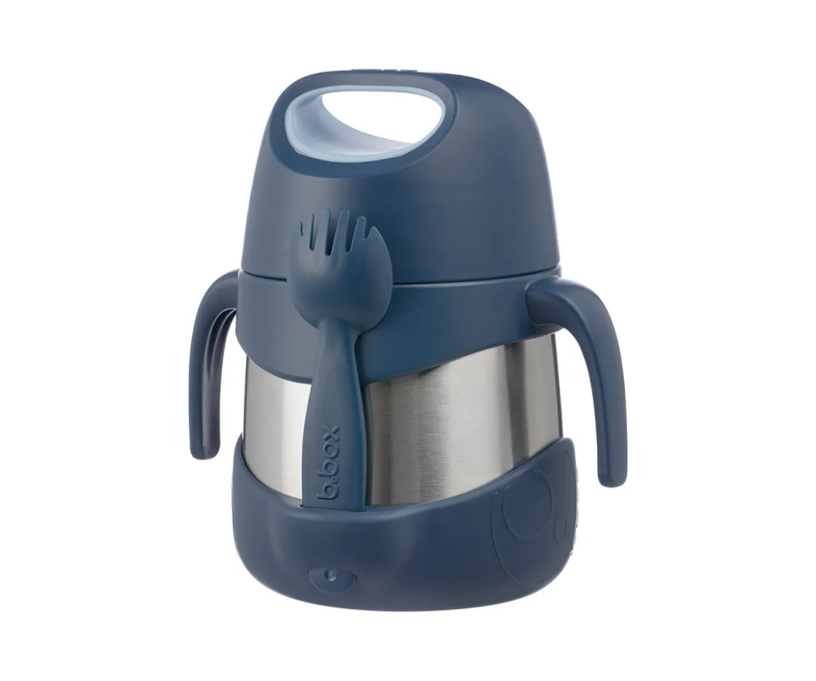 Termo con Cuchara / Tenedor 335 ml Midnight