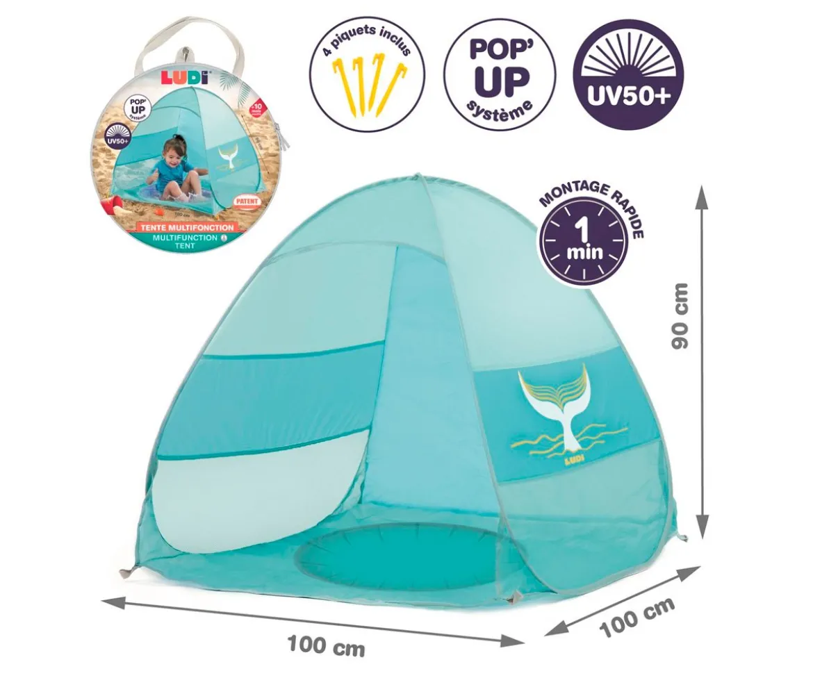 Tienda con Piscina Multifunción Ballena