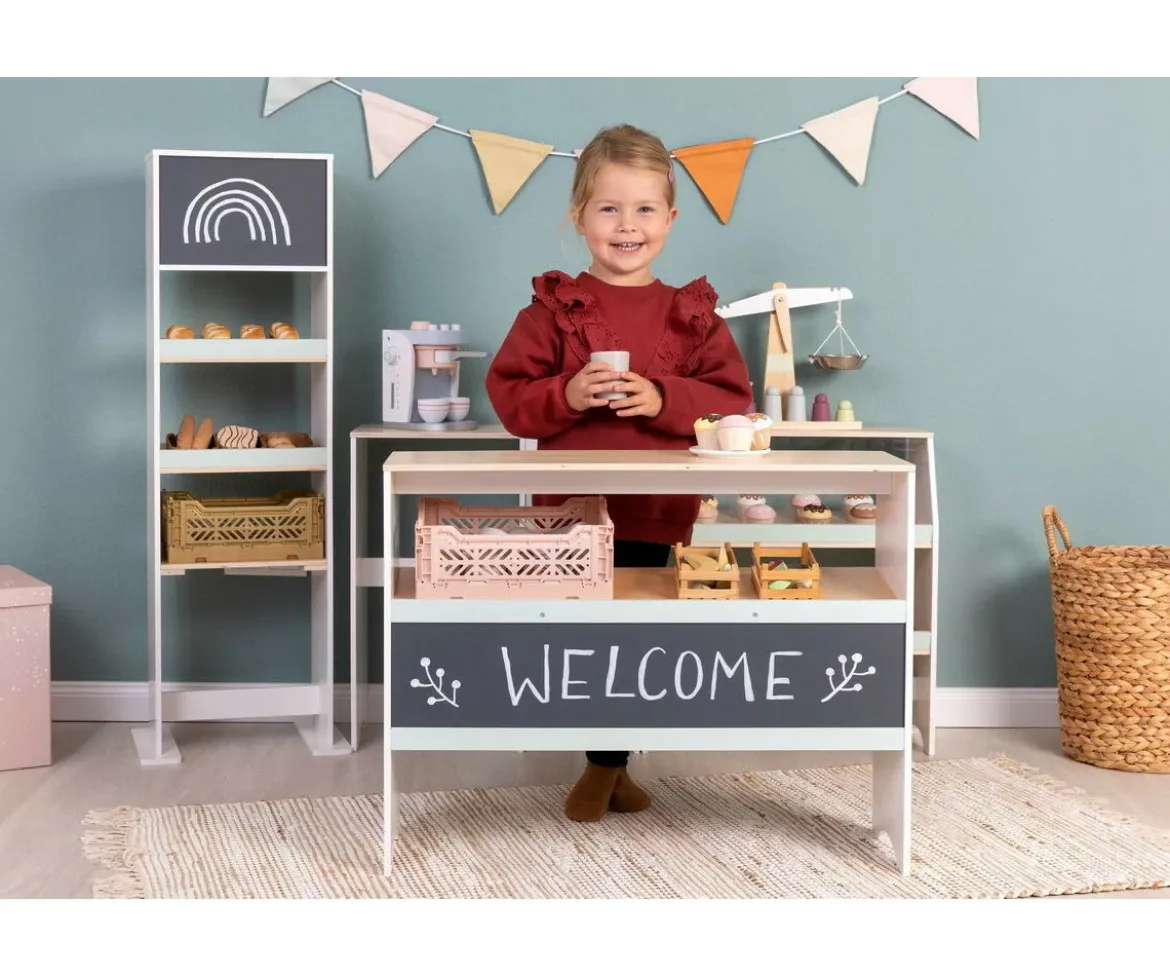Tienda y Cocina de Juguete Modular White/Natural/Mint