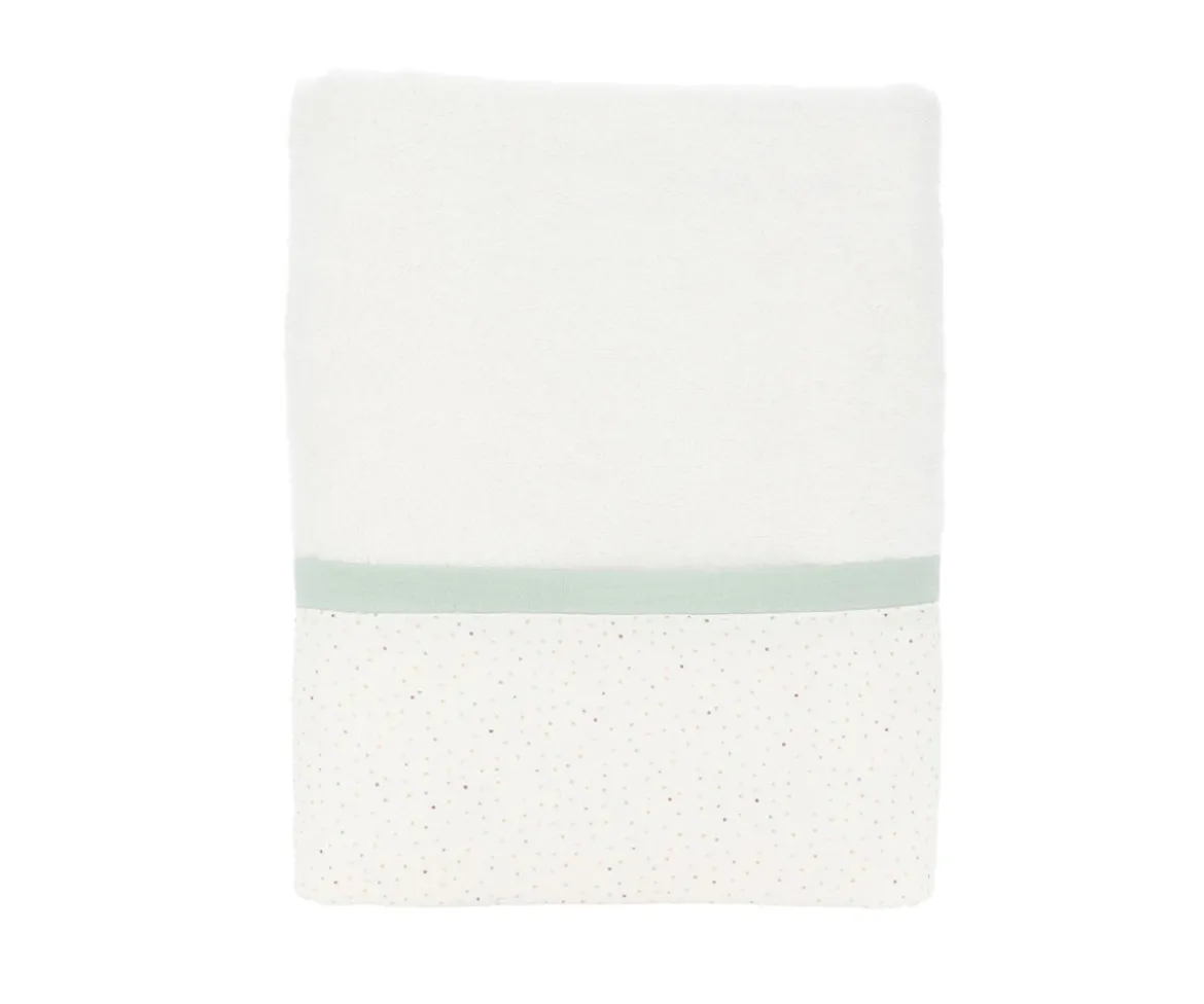 Toalla de Baño Rainbow Dots Verde Personalizable