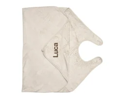 Toalla Delantal Capa Baño Timboo Feather Grey Personalizable