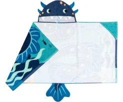 Toalla de Playa con Capucha Monstruo Marino
