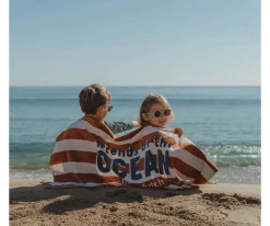 Toalla de Playa Ocean World Brown