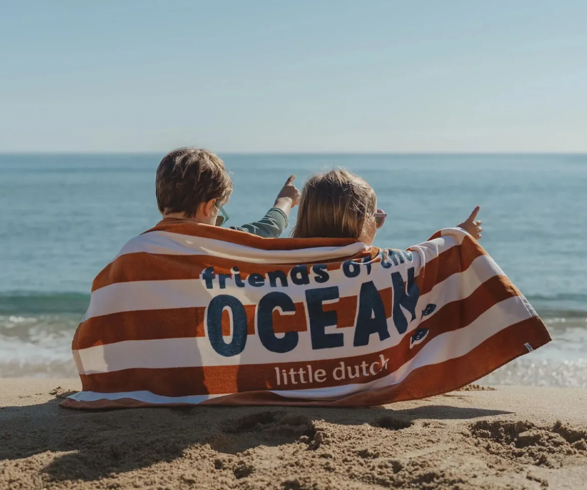 Toalla de Playa Ocean World Brown