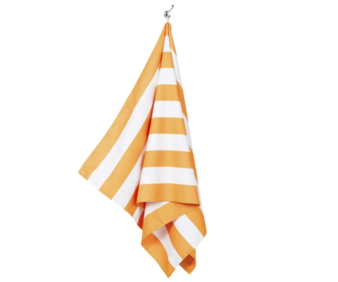 Toalla Playa Extra Large Microfibra Cabana Ipanema Naranja Personalizable