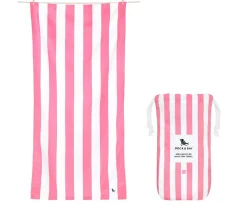 Toalla Playa Extra Large Microfibra Cabana Malibu Pink Personalizable
