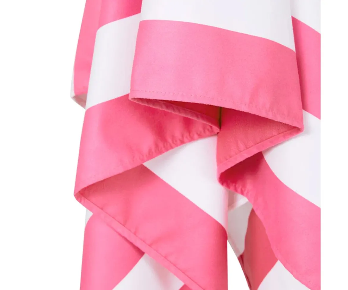 Toalla Playa Large Microfibra Cabana Malibu Pink Personalizada