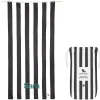 Toalla Playa Large Microfibra Cabana Negra Personalizable