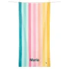 Toalla Playa Large Microfibra Summer Coastal Candy Personalizable