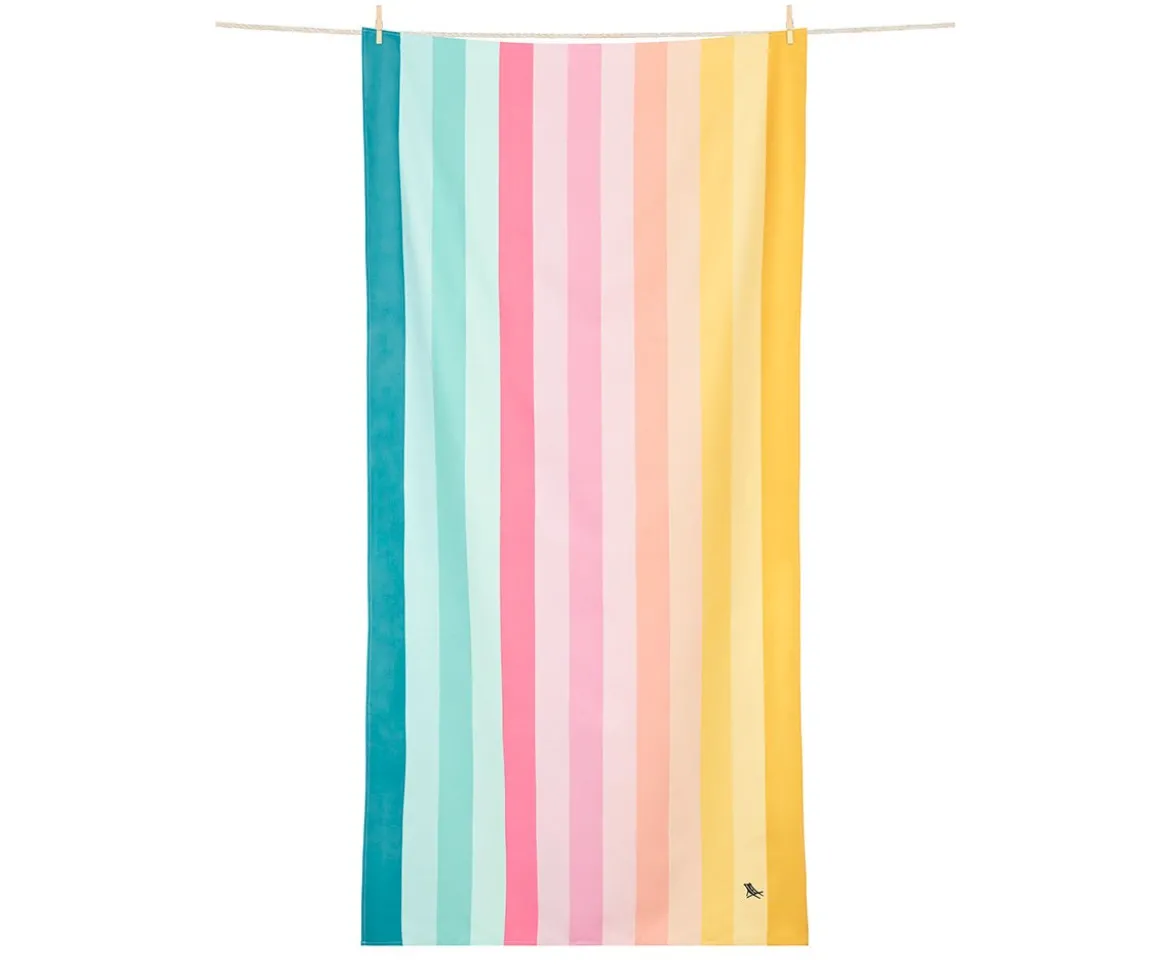 Toalla Playa Large Microfibra Summer Coastal Candy Personalizable