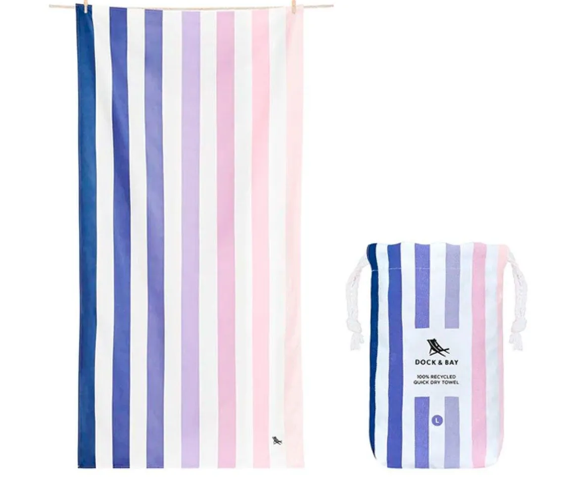 Toalla Playa Large Microfibra Summer Dusk to Dawn Personalizable