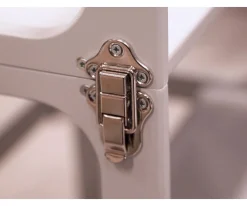 Torre Aprendizaje Montessori Mesa y Silla Gris Perla/Plateado