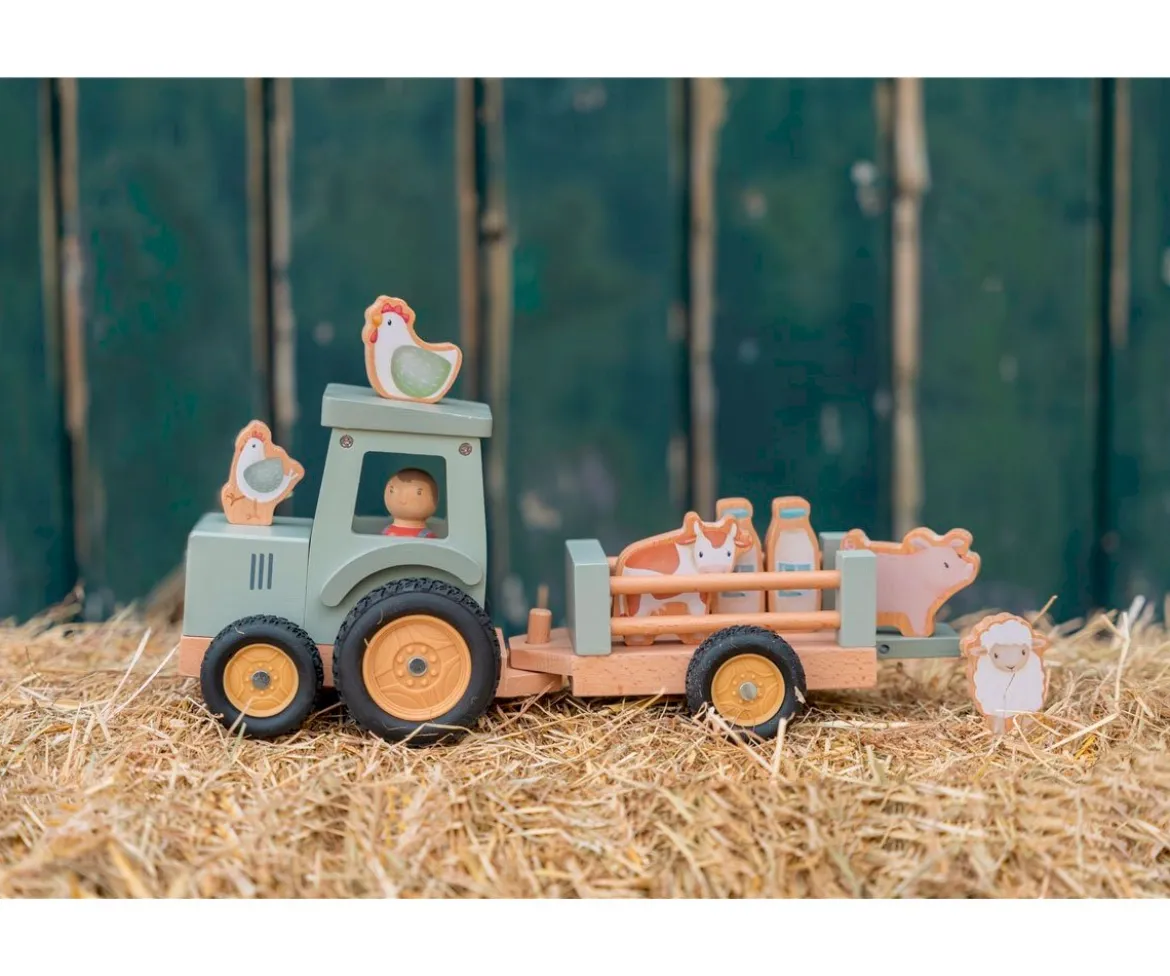 Tractor con Trailer Little Farm FSC