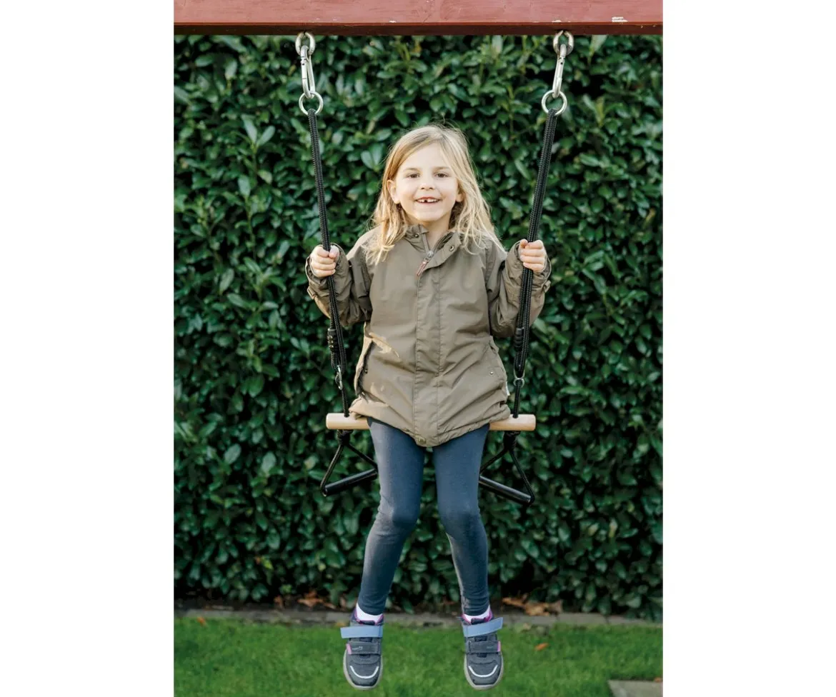 Trapecio con Anillas de Gimnasia "Black Line"