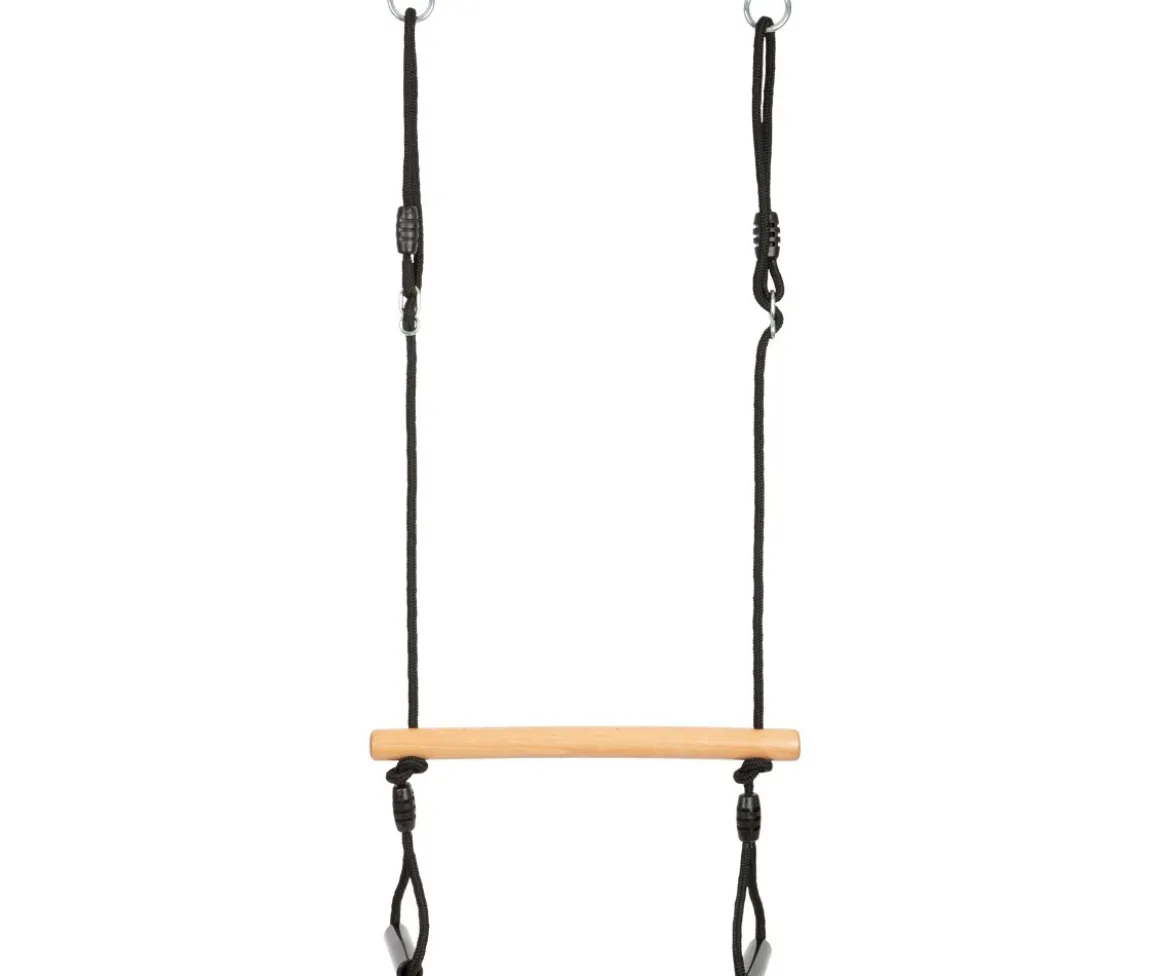 Trapecio con Anillas de Gimnasia "Black Line"
