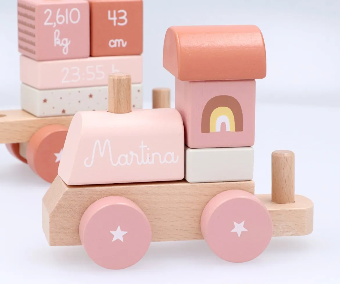 Tren de Nacimiento Personalizable Sunset