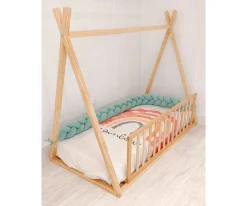 Trenza Protector Algodón Menta 180 cm